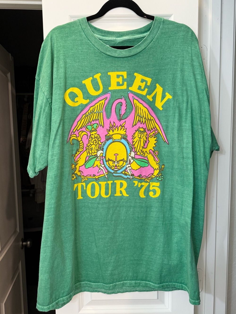 Queen Tour ‘75 Oversized Tshirt Dress